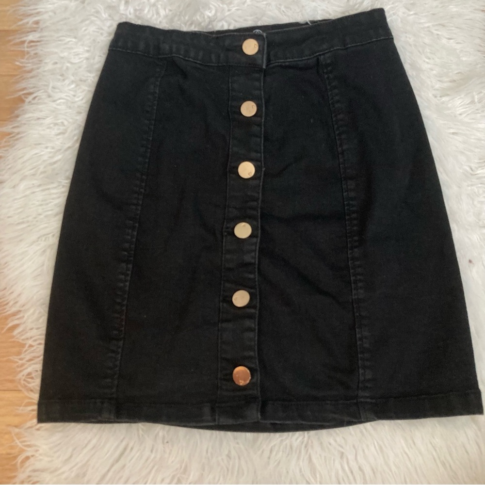 Black Mini Skirt